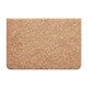 image 2 of MidOcean Grace Cork Magnetic Closure Laptop Sleeve - Beige - One Size Brown