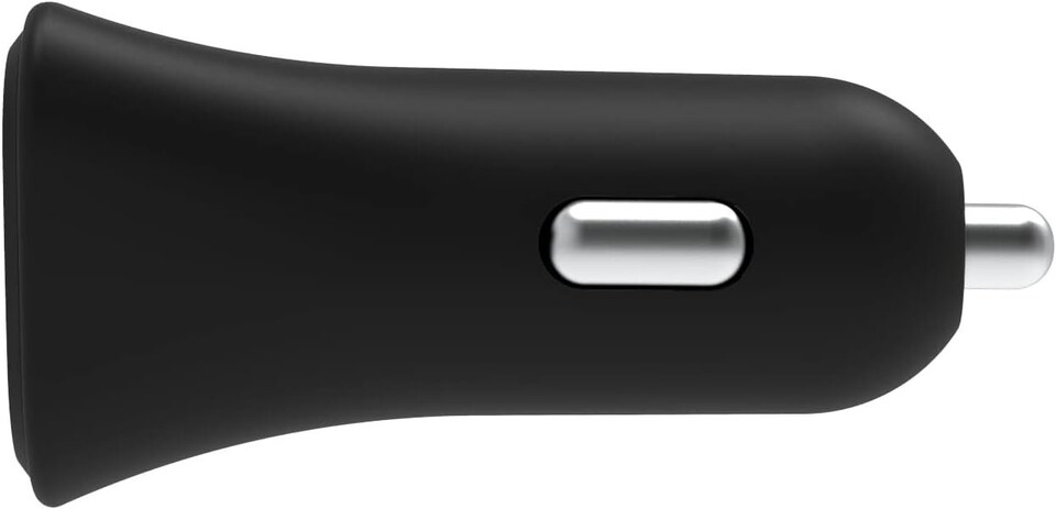image 1 of Griffin 18W Power Jolt USB C PD Car Charger with USB C to Lightning Cable Black - GP-083-BLK
