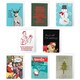image 1 of Funny Rude Christmas Cards Set of 8 - A6 Size - Adult Humour Cheeky Xmas Designs