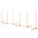 image 7 of PawHut Dog Agility Weave Poles Training Obstacle Course Set with Whistle