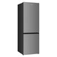 image 2 of HYE 70-30 Freestanding No Frost Fridge Freezer, 400 Litre, 60cm, Silver - RF01FF400S01