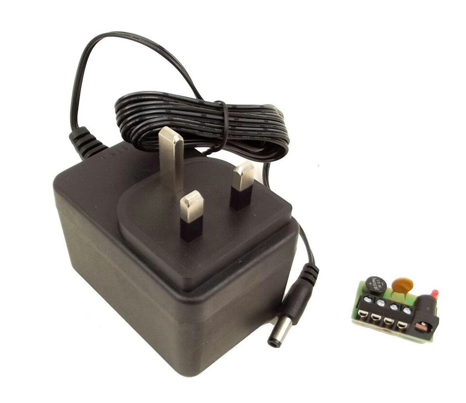 image 1 of Gaugemaster Controls Wall Mounted Transformer 1 x 16v AC or 12v DC @ 0.75 Amps