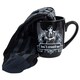 image 2 of Wednesday Mug and Sock Set - Black/White - 3 UK-8 UK