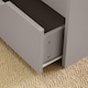 image 5 of Wooden Coffee Table With Lift Up Top and 2 Large Storage Drawers Bruges | Grey