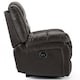 image 2 of Seattle Electric Automatic Recliner Home Lounge Bonded Leather Chair (Brown)