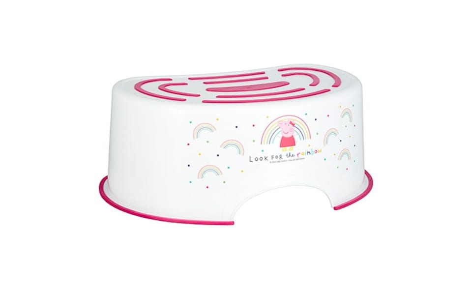 image 1 of Peppa Pig Pink Non Slip Potty, Training Seat and Step Stool