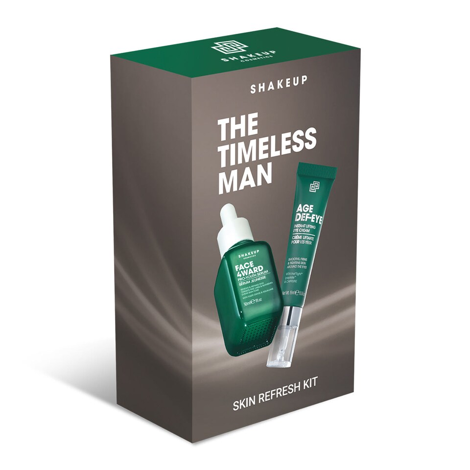 image 1 of Shakeup Cosmetics THE TIMELESS MAN Anti-Ageing Skincare Kit For Men