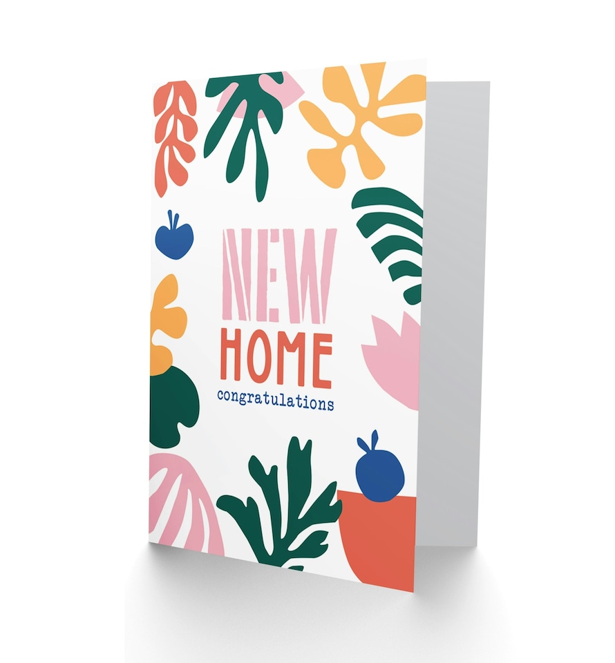 image 1 of Abstract New Home Card