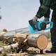 image 8 of DURHAND Electric Chainsaw Garden Tools, 2000 W for Wood, Blue