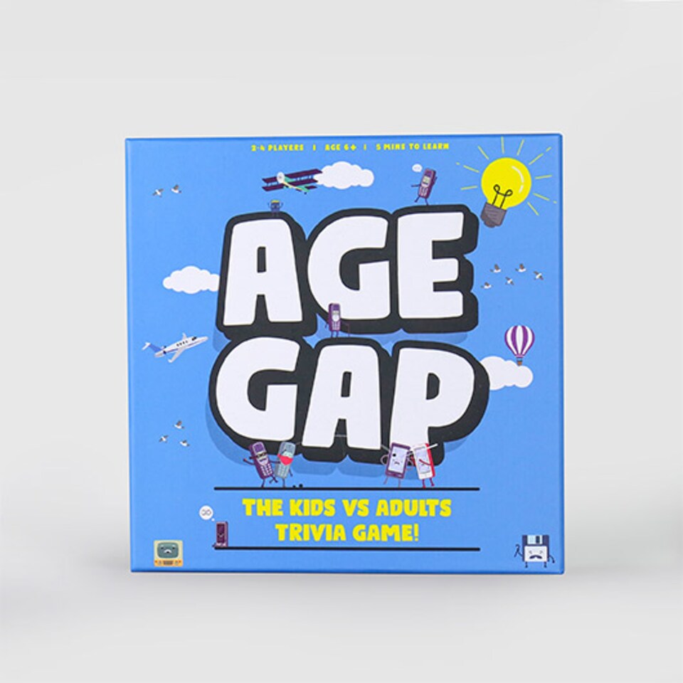 image 1 of Age Gap Trivia Card Game