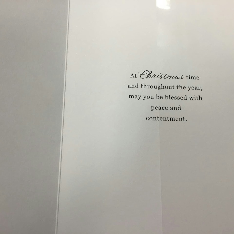 image 1 of Open Christmas Card Religious Xmas Blessing Wise Men And Lambs