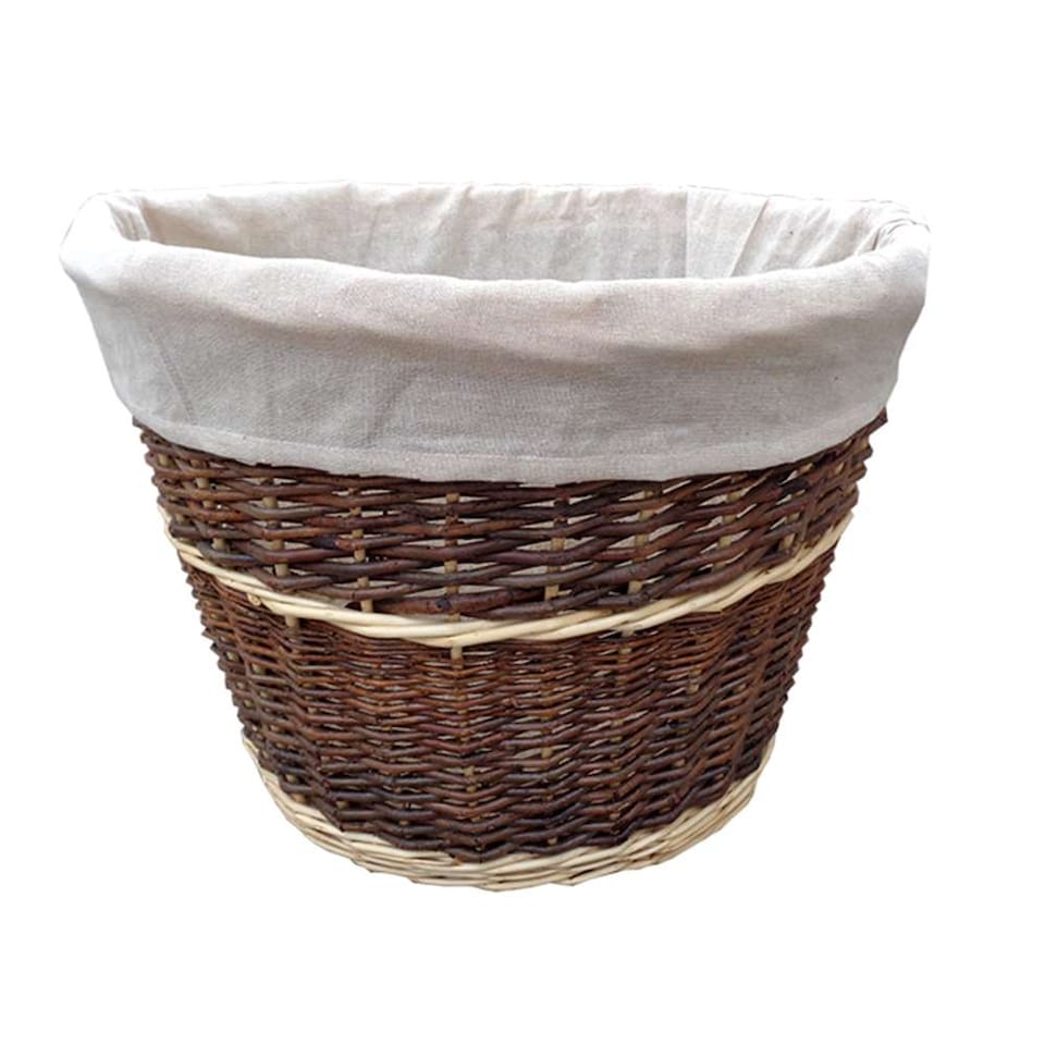 Wild Willow Round Log Basket