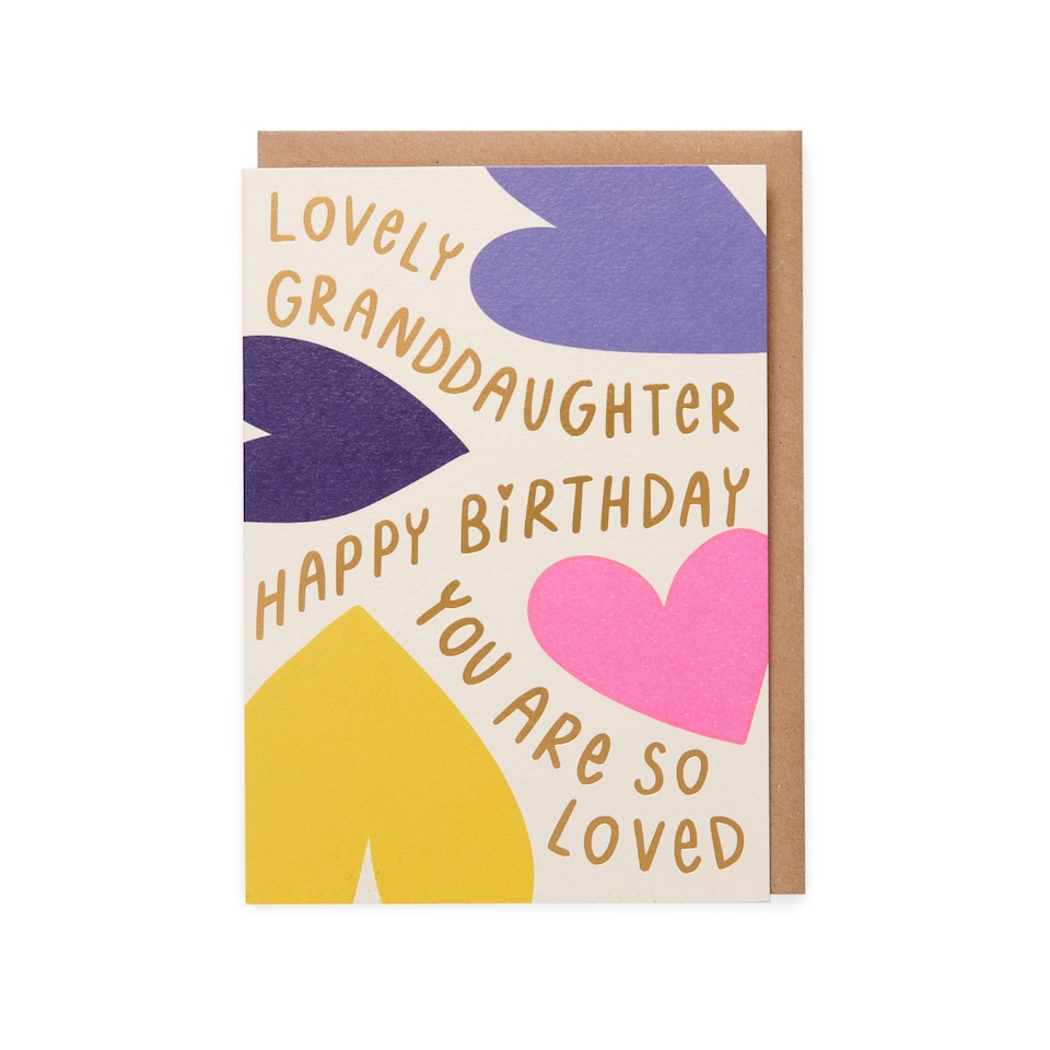 image 1 of Birthday Card for Granddaughter | Lovely Design