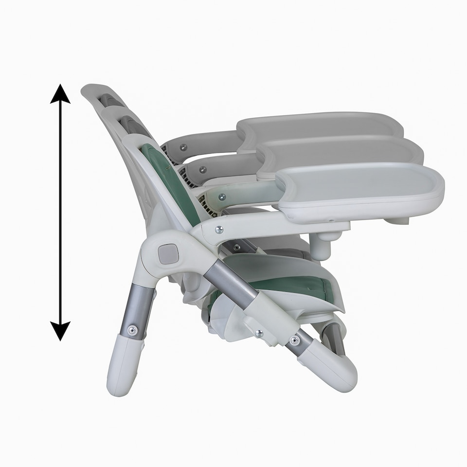 image 1 of Red Kite Feed Me Nom Nom Floor, Booster & Toddler Seat | Green | Sage Green | One Size | 1