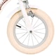 image 4 of Retro 12" Kids Bicycle - White Classic Vintage Style Bike for Children