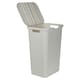 image 3 of 60L Plastic Laundry Bin Basket | Black | 1