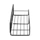image 4 of Living and Home 2PCS Magnetic Fridge Storage Shelf with Hooks