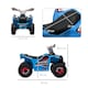 image 7 of HOMCOM Electric Quad Bike, 6V Kids Ride-On ATV, for Ages 18-36 Months - Blue