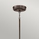 image 3 of Emery 1 Light Dome Ceiling Mini Pendant Palladian Bronze, E27