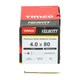 image 3 of Timco - Velocity Premium Multi-Use Screws - PZ - Double Countersunk - Yellow (Size 4.0 x 80 - 200 Pieces)