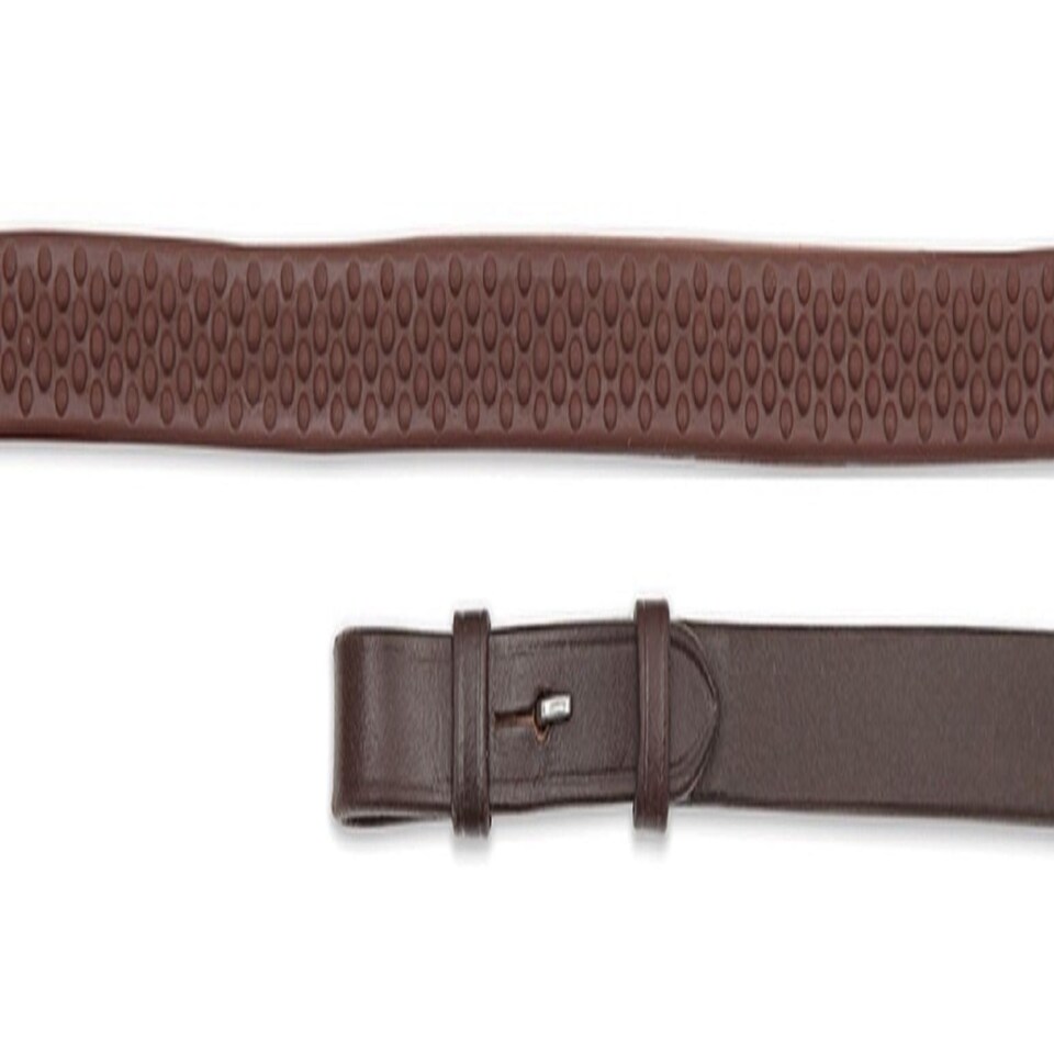 image 1 of Shires Aviemore Soft Rubber Grip Reins Black | 5/8X61 Inch