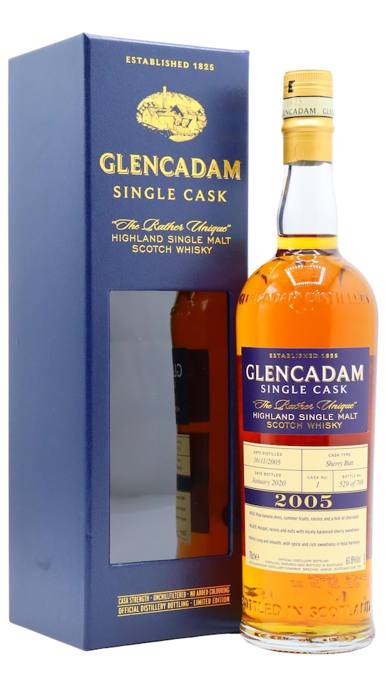 Glencadam - Single Sherry Cask No. 1 2005 14 year old Whisky