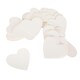 image 8 of Modern Cream Beige Wedding Day Guest Message Box with Hearts and Keepsake Holder