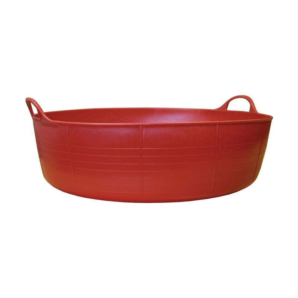 Red Gorilla Tubtrug Shallow Flexible Large - Red - One Size