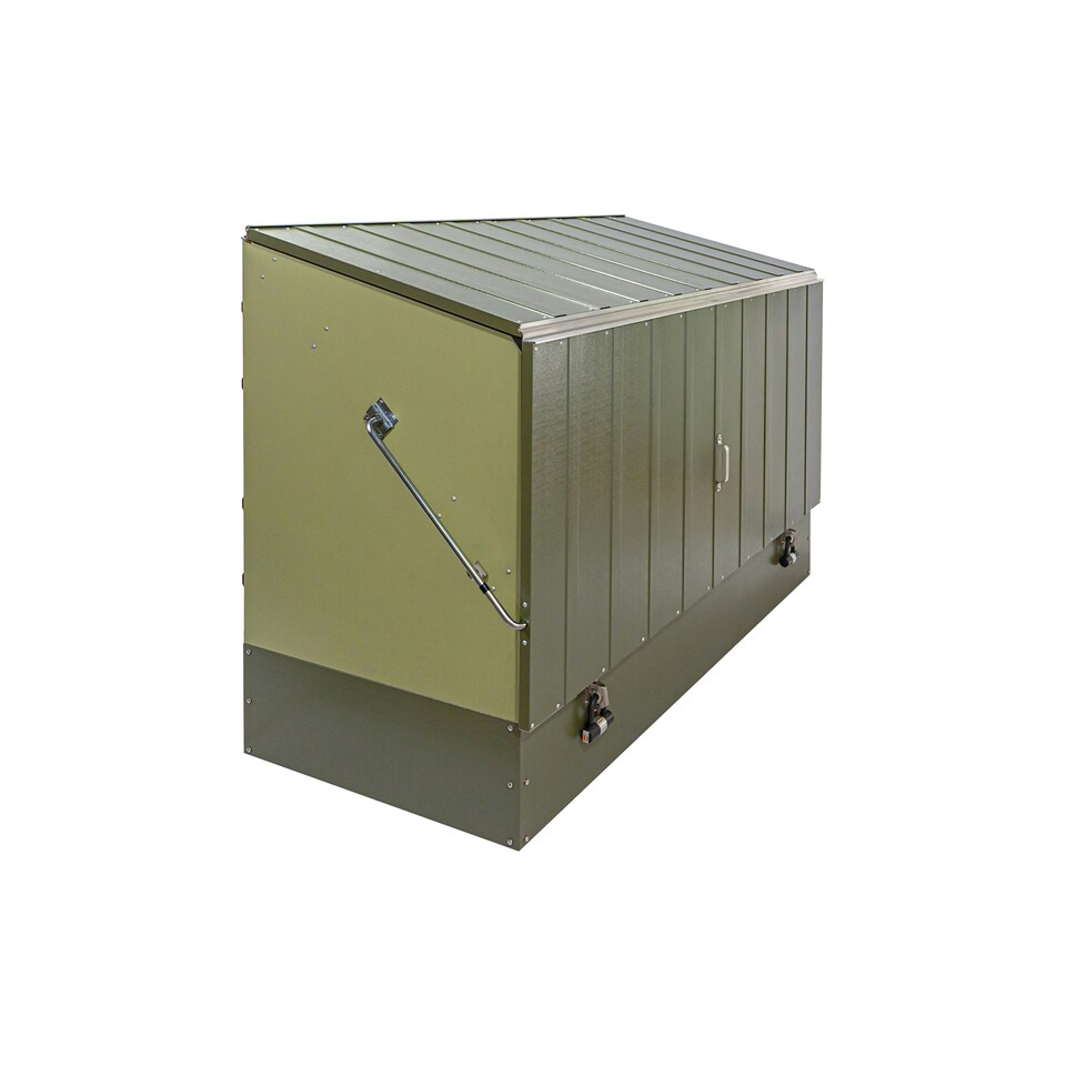 image 1 of Trimetals ProtectaCycle Secure Bike Store (Police Approved Fits) up to 3 Adult Bikes Green