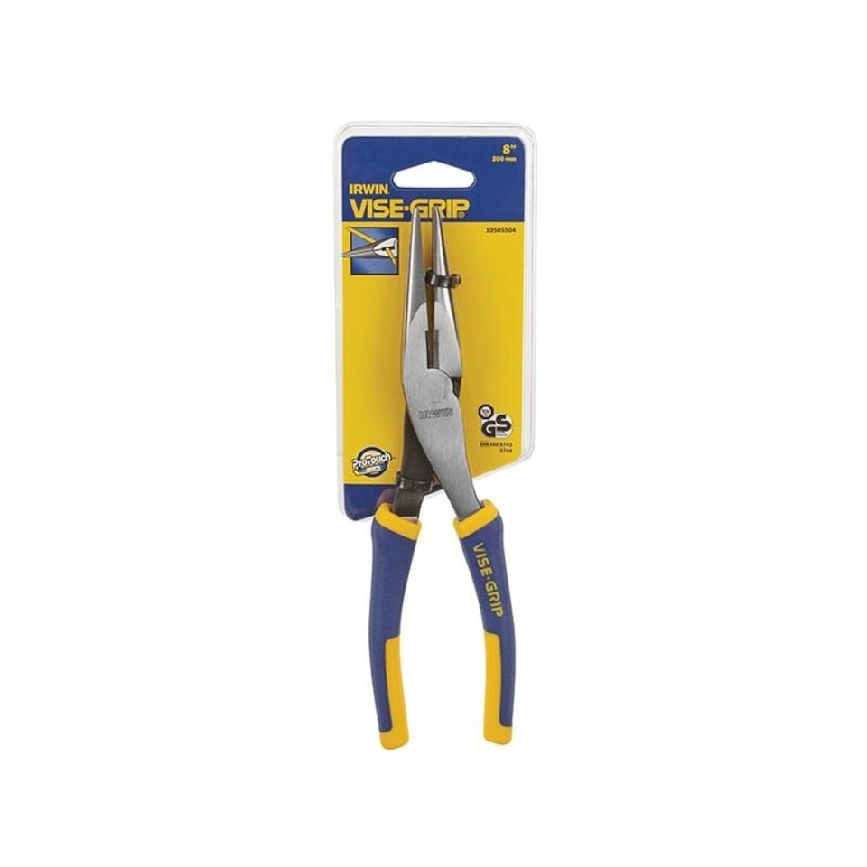 image 1 of Irwin Vise-grip Long Nose Pliers - Multi Colour - 200mm (8 in)