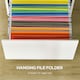image 4 of Vinsetto Mobile Filing Cabinet Lockable File Cabinet Legal Size W/ Drawers White