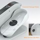 image 6 of SPORTNOW Under Desk Elliptical Machine Pedal Exerciser w/ 10 Speeds, White