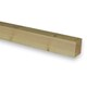 image 1 of PACK OF 15 (Total 15 Units) - 100mm x 100mm (95mm x 95mm Finish) Planed All Round Redwood Timber - 4.2m Length