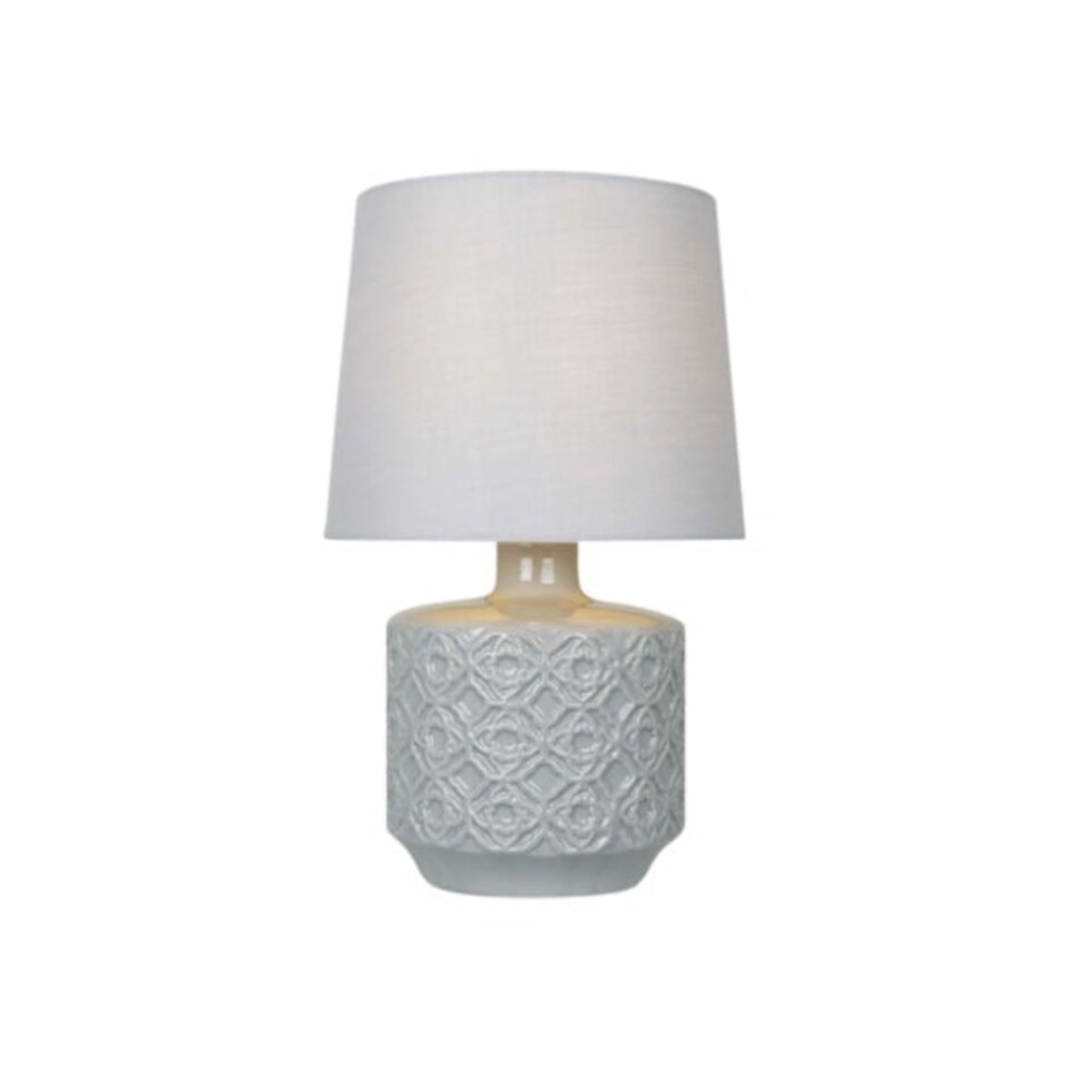 image 1 of Mara Grey Ceramic Table Lamp