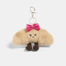 OHS Sweetie Pie Bag Charm Keyring Soft Fleece Keychain