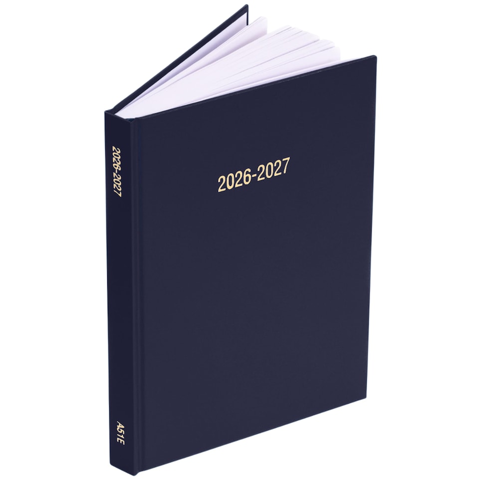 2026 2027 Academic Diary A5 Page a Day - Mid Year Hardback Planner From ...