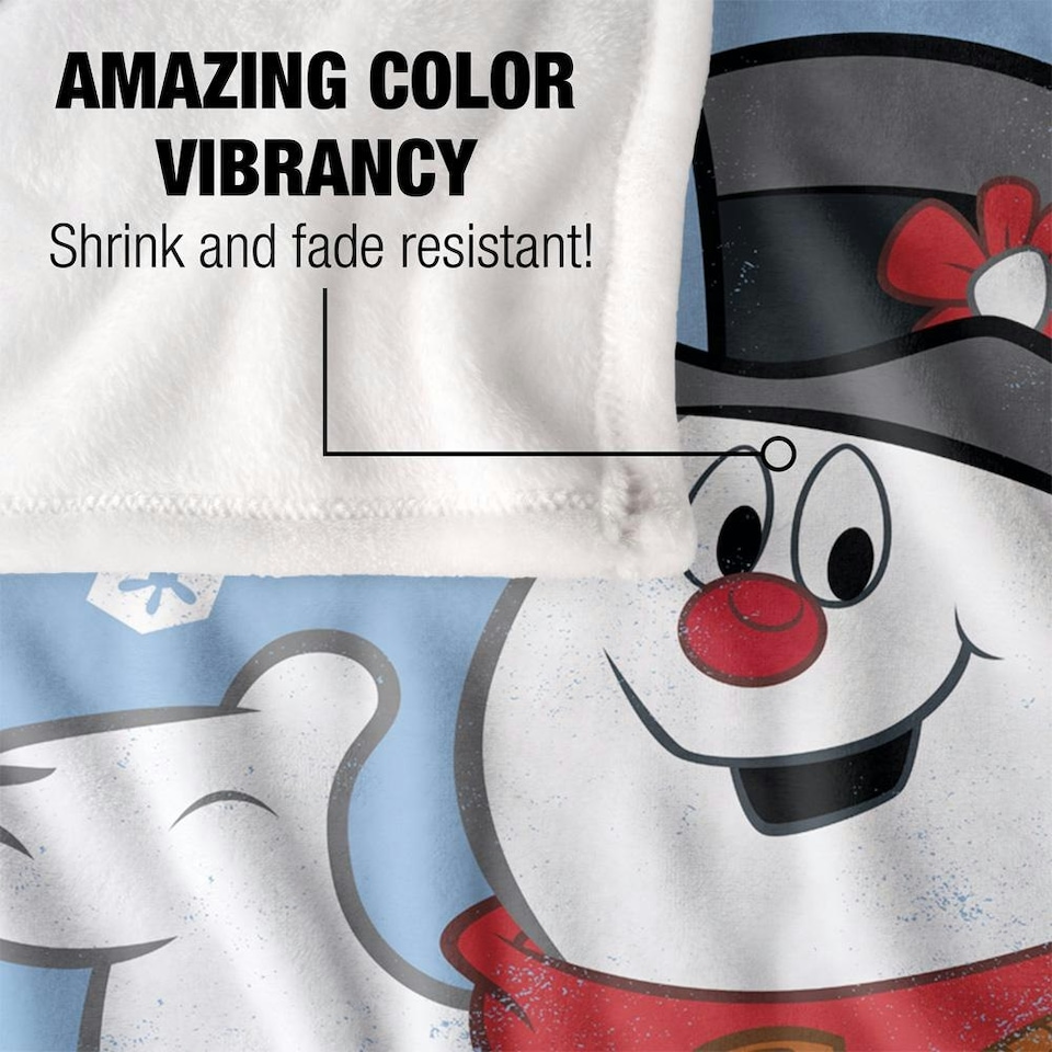 image 1 of Frosty The Snowman I Love Snowdays Blanket - Multicoloured - One Size