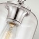 image 4 of Hounslow 1 Light Ceiling Mini Pendant Polished Nickel, E27