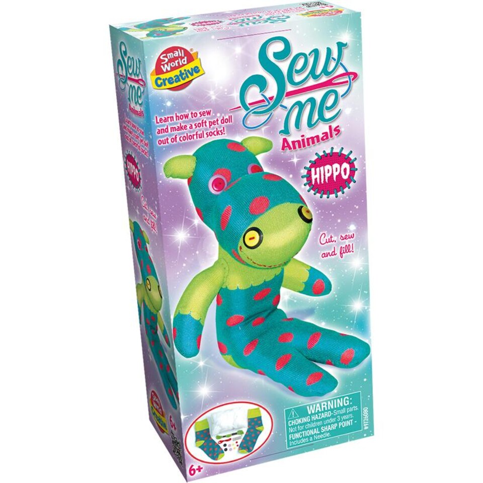 image 1 of Sew-Me Animals Hippo
