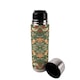 image 3 of Green Strawberry Thief Large Reusable Thermal Flask