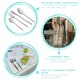 image 2 of Argon Tableware Economy Stainless Steel Dessert Spoons - 19cm - Pack of 6
