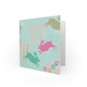 image 4 of Abstract Bunny Rabbits Easter Card