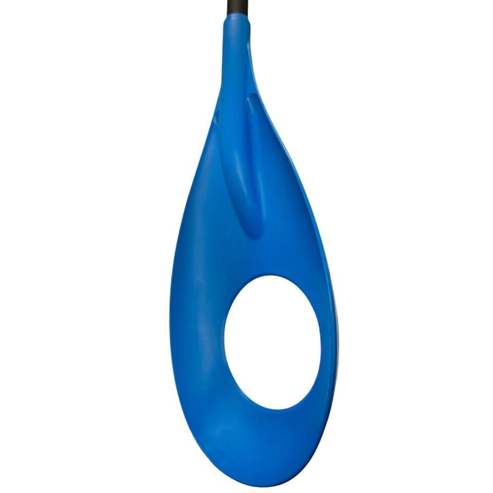 image 1 of Riding not Hiding Adjustable 2-Piece Polo Paddle Blue