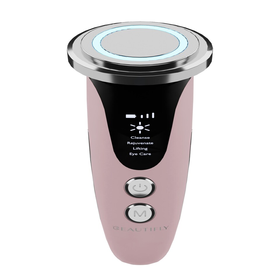 image 1 of Beautifly B-Glossy Blush Mesotherapy Device White
