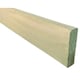 image 1 of PACK OF 20 (Total 20 Units) - 25mm x 50mm (20mm x 45mm Finish) Rounded Planed Redwood Treated Timber Slats - 4.2m Length