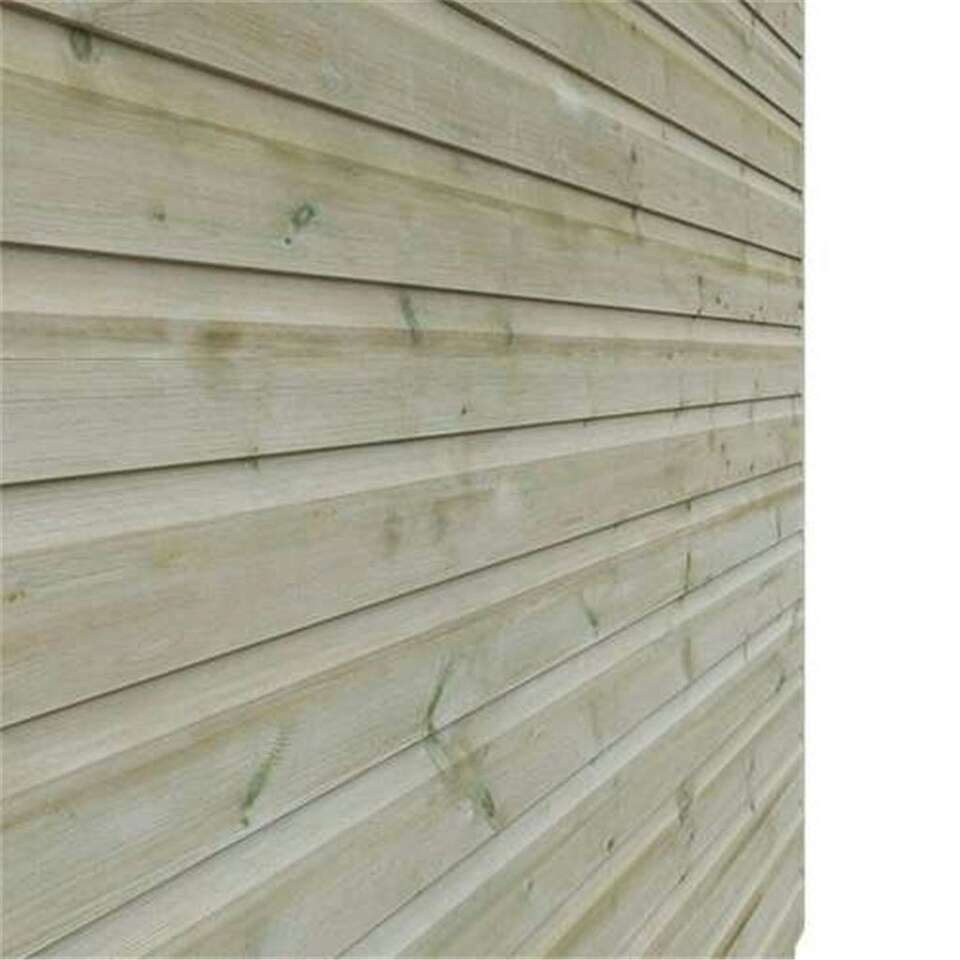 image 1 of 10ft x 6ft (2950mm x 1750mm) Horsforth Elite Pressure Treated Shiplap Pent Shed with 2 Windows