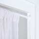 image 1 of OHS Shower Curtain Tension Pole Extendable Rod | White