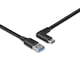 image 4 of 1m USB 3.2 Type-A to Right-Angled USB-C Cable