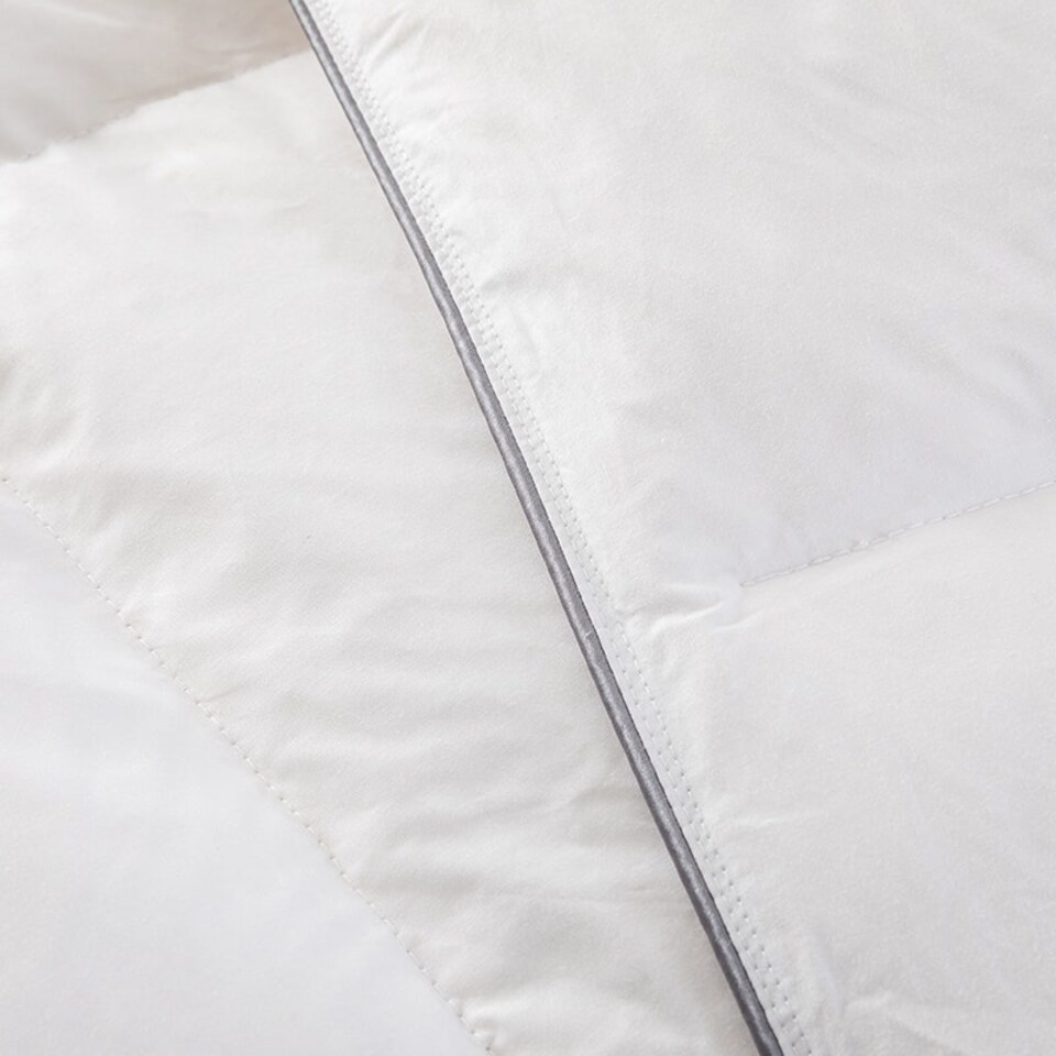 image 1 of Luxury 13.5 Tog Duck Feather And Down Duvet 100% Cotton Cover King White