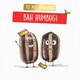 image 1 of To My Grandad BAH HUMBUG! Funny Gold Foiled Christmas Card